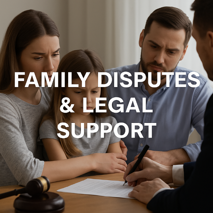 Family Disputes & Legal Support